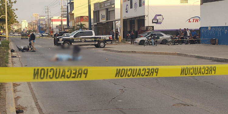 Fallece adulta mayor tras ser atropellada por motociclista en el Libramiento II