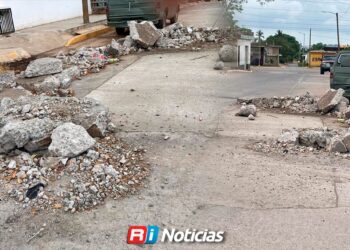Jumapam afirma que retira escombros en 15 días, pero en Vistas del Mar ya suman dos meses de abandono