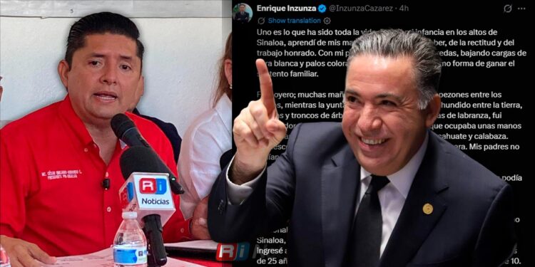 “Permanencia de Inzunza en el Senado es la evidencia de que no va por la gubernatura”: PRI Sinaloa