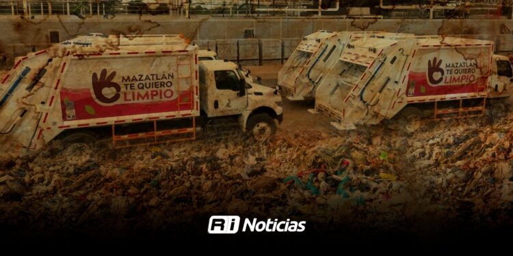 Denuncian ocultamiento de camiones de basura adquiridos irregularmente por el Gobierno de Mazatlán