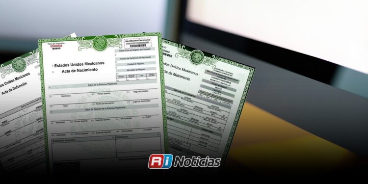 Gobierno de México permitirá corregir actas de nacimiento, matrimonio y defunción por internet a partir del 22 de junio