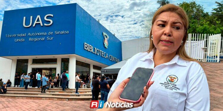 Prestaciones pendientes y riesgo en nómina movilizan a trabajadores de la UAS