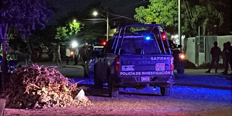 Ataque armado en la colonia Pemex deja dos muertos y un adolescente herido en Culiacán