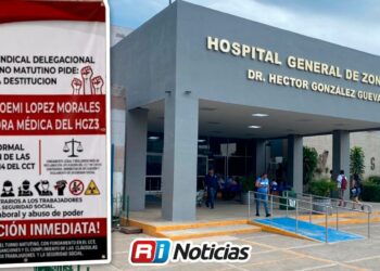 Personal médico exige la sustitución de subdirectora del HGZ No. 3 del IMSS en Mazatlán; denuncian acoso