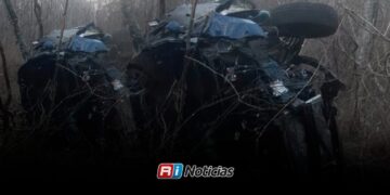Cuatro personas resultan heridas tras aparatosa volcadura en la carretera Habal-Cerritos, en Mazatlán