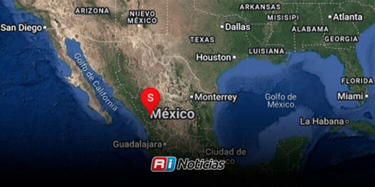 Sismo de magnitud 5.3 sacude El Salto, Durango y se percibe en Sinaloa