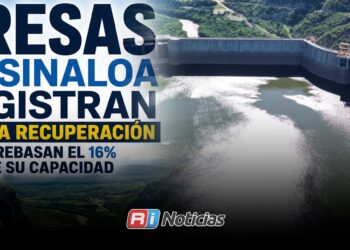 Presas de Sinaloa registran ligera recuperación y rebasan el 16 por ciento de su capacidad