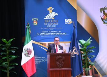 Rector Jesús Madueña rinde su Primer Informe; UAS se mantiene entre las mejores del país