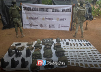 Ejército decomisa explosivos, municiones y equipo táctico tras localizar vehículo abandonado en El Rosario