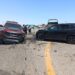 RAM artillada choca en la México 15 y es asegurada en Guasave; una mujer resulta lesionada