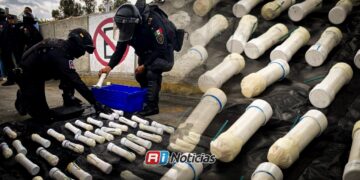 Hallan 59 explosivos caseros en autobuses durante operativo en Tlalpan