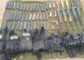 Confirman cuatro detenidos y arsenal asegurado tras balacera en Ranchito de Los Gaxiola
