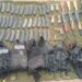 Confirman cuatro detenidos y arsenal asegurado tras balacera en Ranchito de Los Gaxiola
