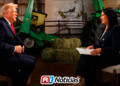 Trump explota contra periodista de NBC y abandona entrevista: “O eres corrupta o eres estúpida”