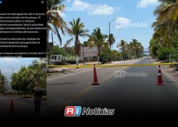 SSP Sinaloa emite comunicado tras hecho de seguridad en Escuinapa; reportan vehículo siniestrado y daños en comercio