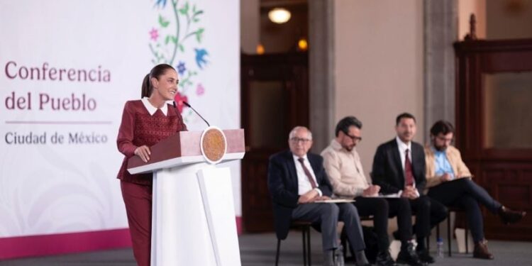 Sheinbaum reitera llamado a defender la soberanía nacional mediante asambleas informativas