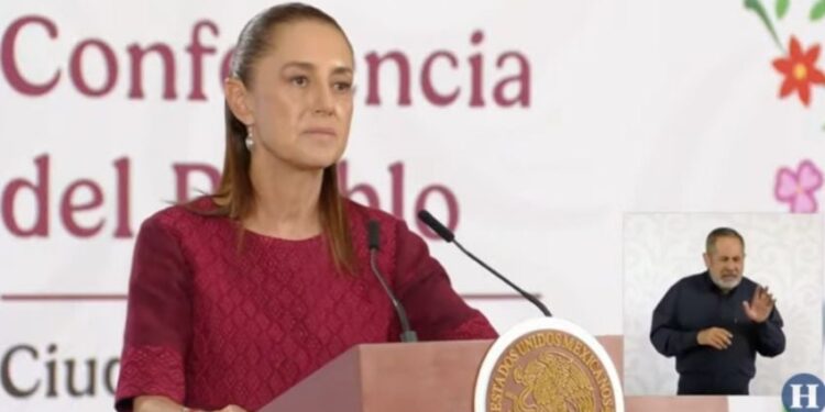 Sheinbaum acusa intento de usar a México en elecciones tras carta de AMLO