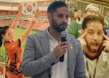 Identifican al aficionado que habría hecho un gesto racista contra una influencer coreana en partido de la Copa Mundial 2026