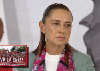 Sheinbaum descarta reunirse con la CNTE y remite diálogo a Segob y SEP