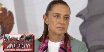 Sheinbaum descarta reunirse con la CNTE y remite diálogo a Segob y SEP