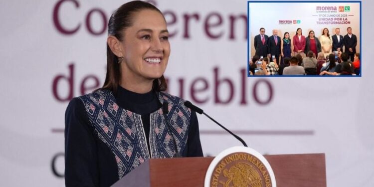 Morena definirá candidaturas conforme a sus reglas internas, afirma Sheinbaum