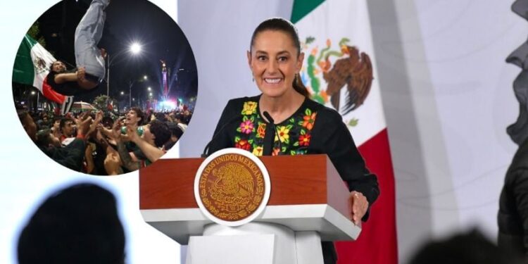 Sheinbaum destaca comportamiento de aficionados durante el Mundial y pide a la Selección seguir creyendo en México