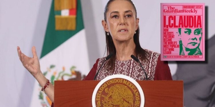 Sheinbaum reacciona a publicación de The Guardian: “No llegamos para ser reconocidos afuera”