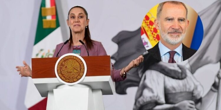 Sheinbaum abordará pueblos originarios y relación cultural con España en reunión con el rey Felipe VI