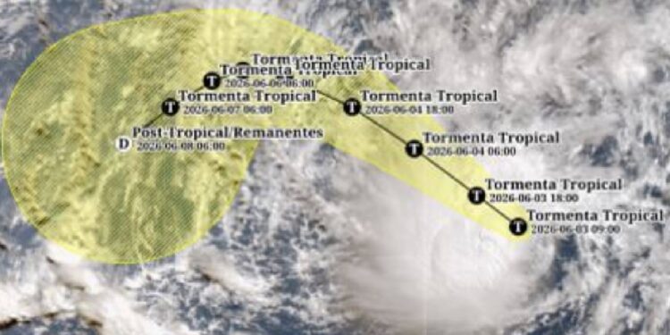 Se forma en el Pacífico la tormenta tropical “Amanda”: ¿tocará México?