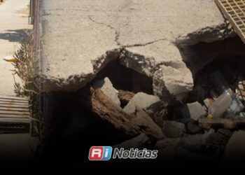 Jumapam y CFE se deslindan de socavón en Infonavit Jabalíes, Mazatlán
