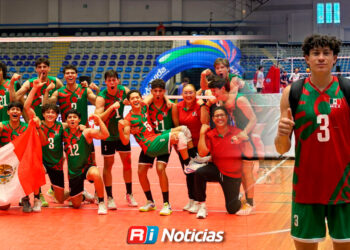 El sinaloense Steven Arevalo brilla en su debut con la Selección Mexicana de Voleibol