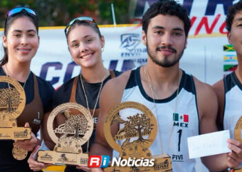 Sinaloenses conquistan oro y plata para México en el Tour NORCECA de Voleibol