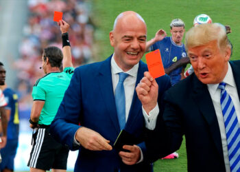 UEFA protesta contra la FIFA por habilitar a Folarin Balogun tras su tarjeta roja