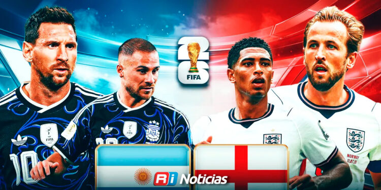 Argentina e Inglaterra disputan el último boleto a la final del Mundial 2026