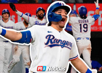 El mochitense Alejandro Osuna conecta su primer jonrón del 2026 con los Rangers