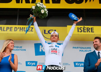 Isaac del Toro se convierte en el primer mexicano en subir al podio del Tour de Francia
