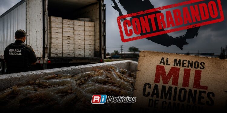 Consejo de Pesca denuncia ingreso de al menos mil camiones de camarón de contrabando al año en México