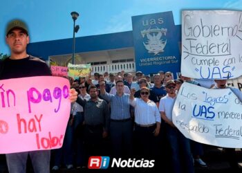Paro indefinido en la UAS: Trabajadores exigen solución definitiva ante adeudos de la federación