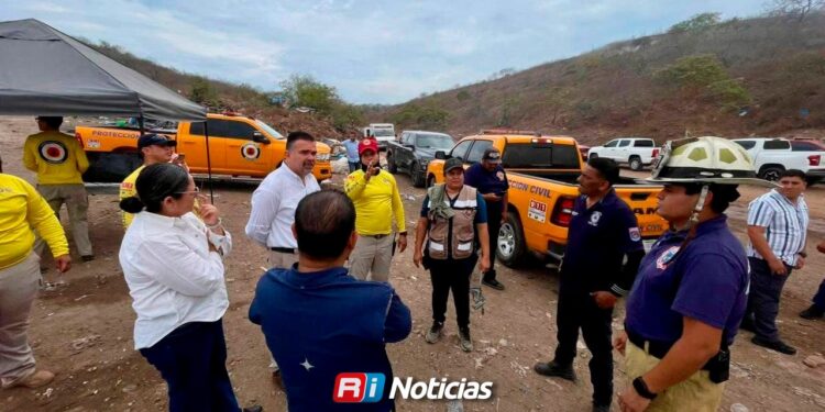 Incendio en el relleno sanitario de Mazatlán registra 90% de control: Protección Civil