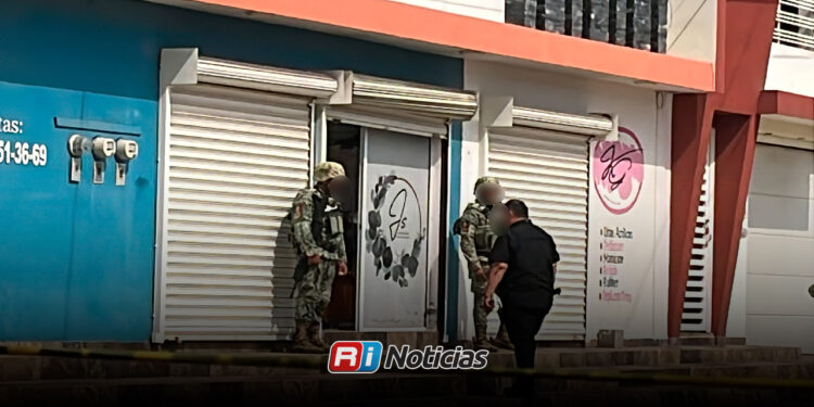 Atacan a balazos a mujer dentro de una estética en la colonia Estela Ortiz de Culiacán