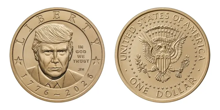Trump lanza dólar con su rostro como símbolo de “patriotismo”