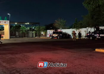 Despliegan operativo militar y policial en complejo habitacional de Infonavit Humaya