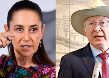 Sheinbaum responde a Ken Salazar: destaca que exembajador desvincula a Rocha Moya y a AMLO con el narco