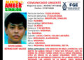 Activan Alerta Amber por desaparición de adolescente de 15 años en Mazatlán