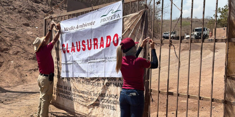 Profepa clausura el basurón municipal de Mazatlán; buscarán acuerdo para garantizar el servicio de recolección