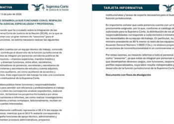 Tribunal Supremo rechaza que ministros cuenten con “gran número de asesores”
