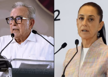 Sheinbaum niega que Rubén Rocha Moya esté oculto y afirma que permanece en su casa