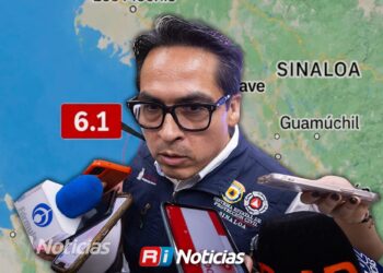Sin afectaciones tras sismo de 6.1 registrado frente a costas de Sinaloa