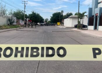 Atacan a balazos una vivienda en la colonia Guadalupe Victoria, en Culiacán