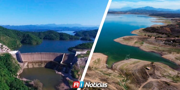 Lluvias impulsan recuperación de las presas en Sinaloa; almacenamiento alcanza el 17 %